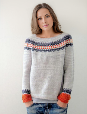 FallStil® - Nordic Elegance sweater that embodies the charm and elegance of Scandinavia