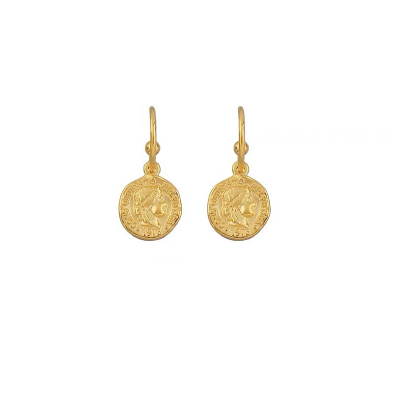 Elendi® - Vintage Round Stud Earrings