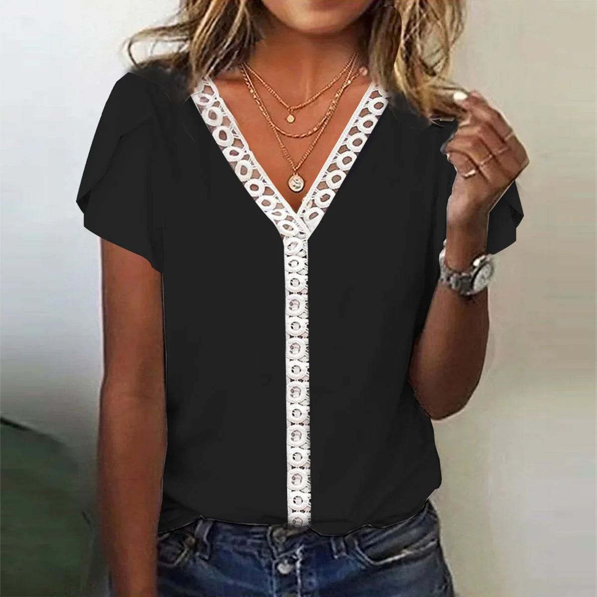 BlackWhite Comfort Top