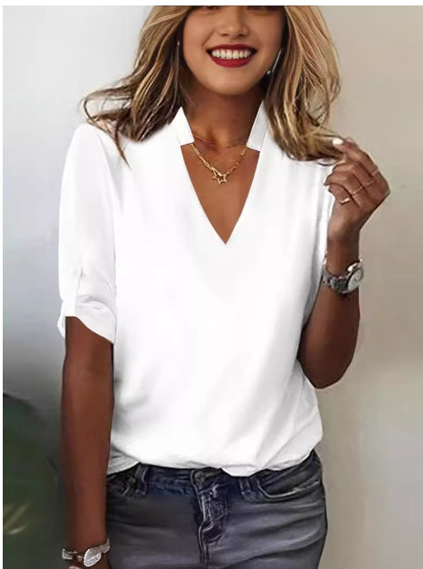 ComfortWhite Blouse