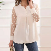 DotWhite Blouse