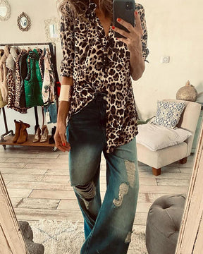 WildLeopard Blouse