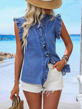 Denim Dream V-Top