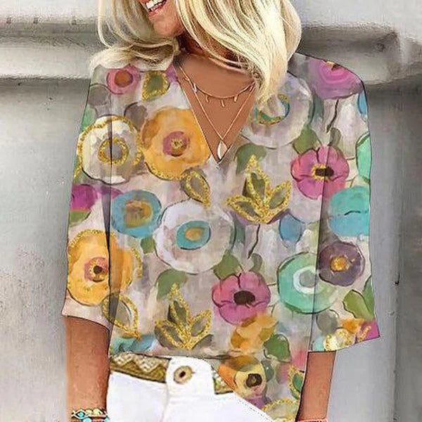 Colour play blouse