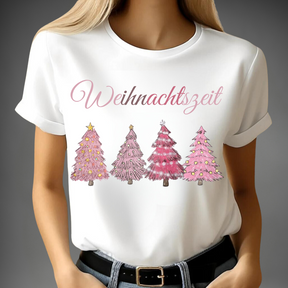 Weihnachtszeit T-Shirt | Festliches Design | Bequemer Schnitt | Perfekt für die Winterzeit