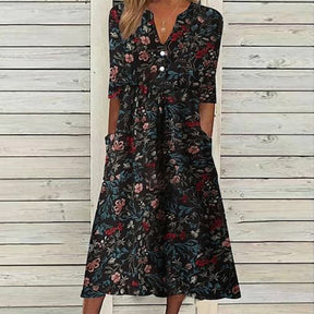 FallStil® - Prairie dress that embodies a perfect blend of vintage charm and modern style