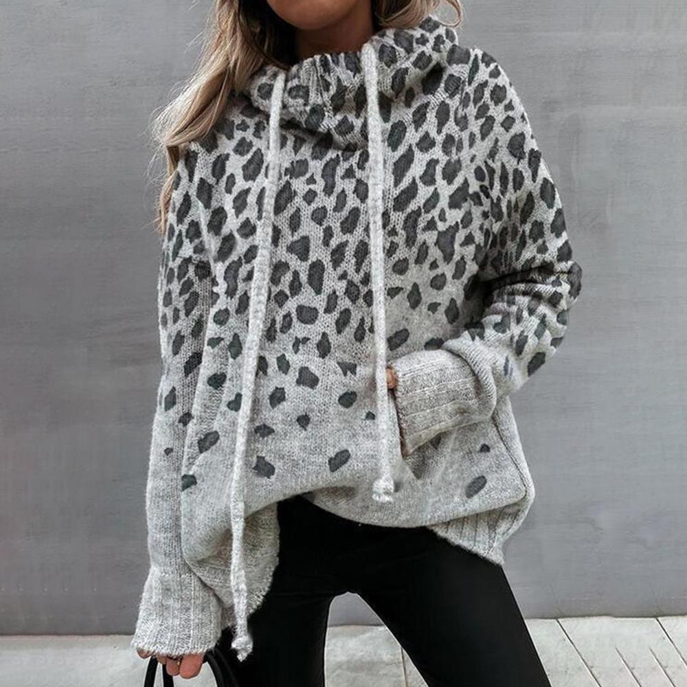 FallStil® - "Going Wild" sweater with leopard print