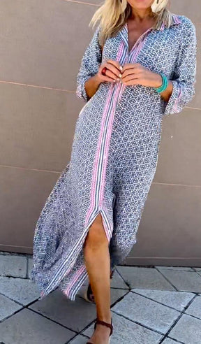 Ethnic style maxi dress