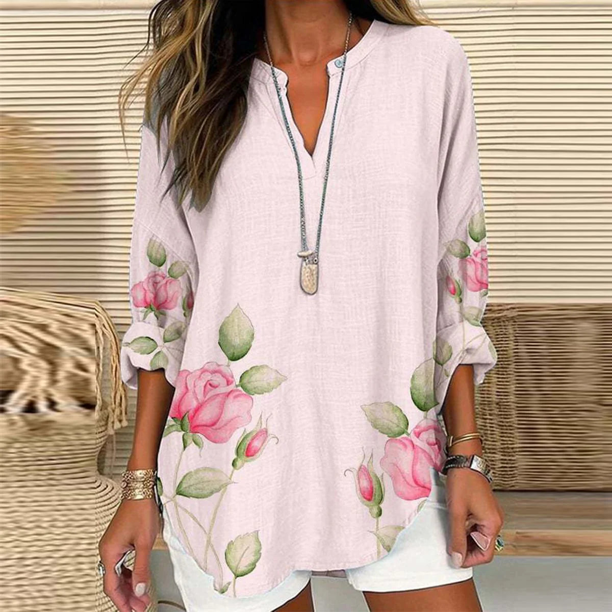 FlowersLong Sleeve Chic