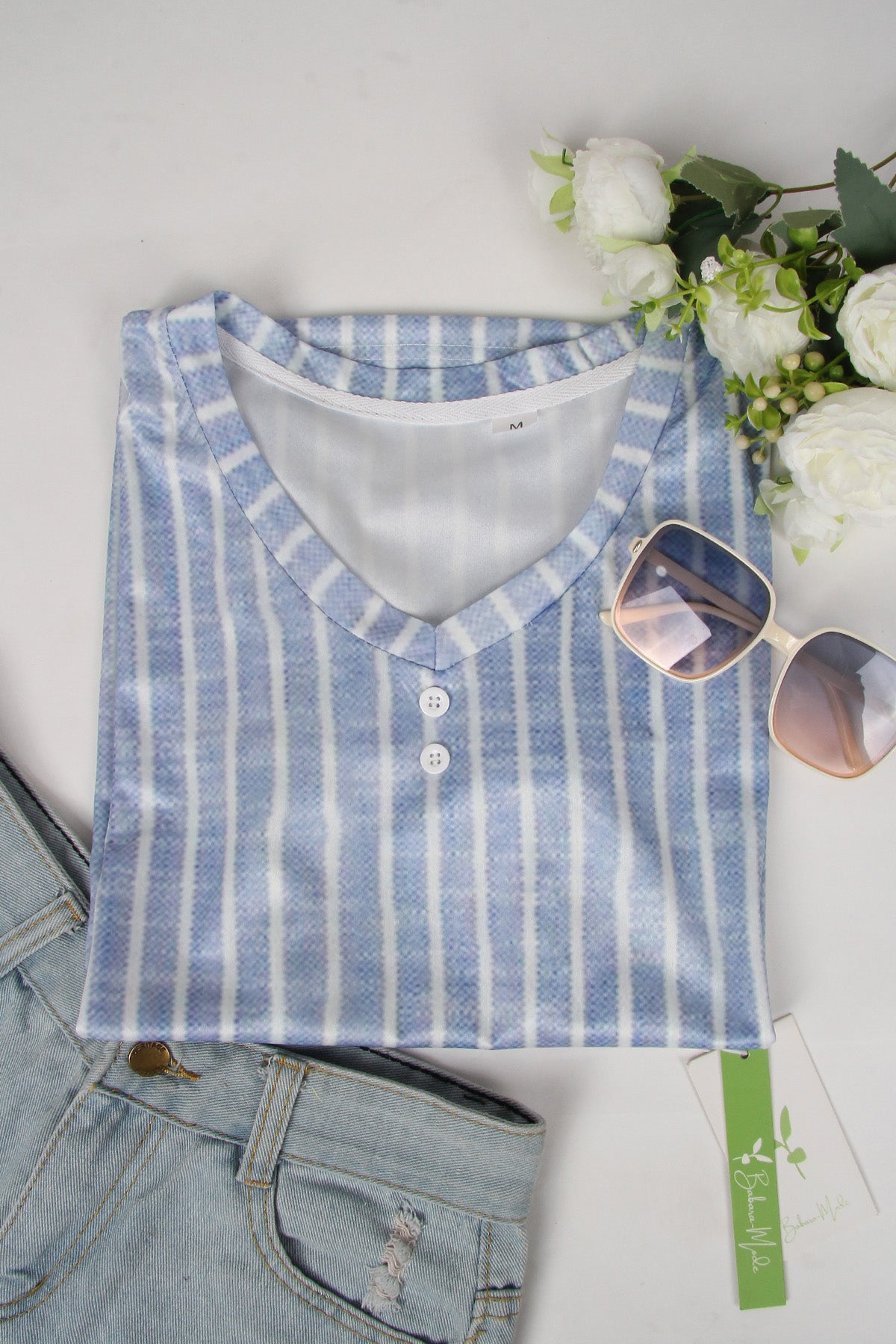 BlueStripes Short Sleeve