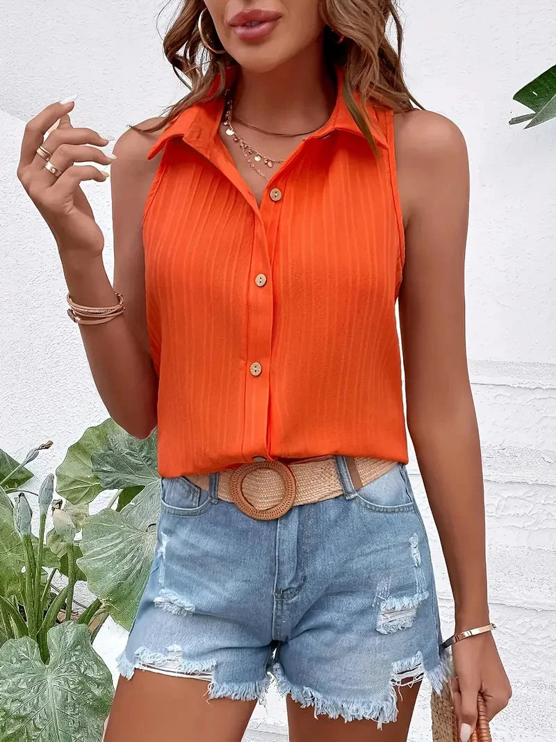 OrangeCollar Top