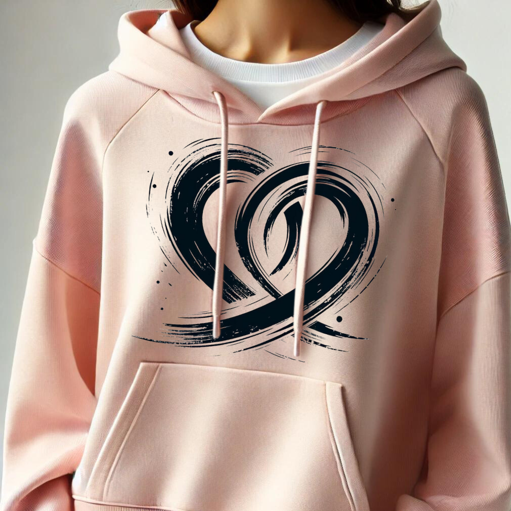 Abstract Love Hoodie