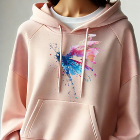 Artistic Wing Flap Hoodie