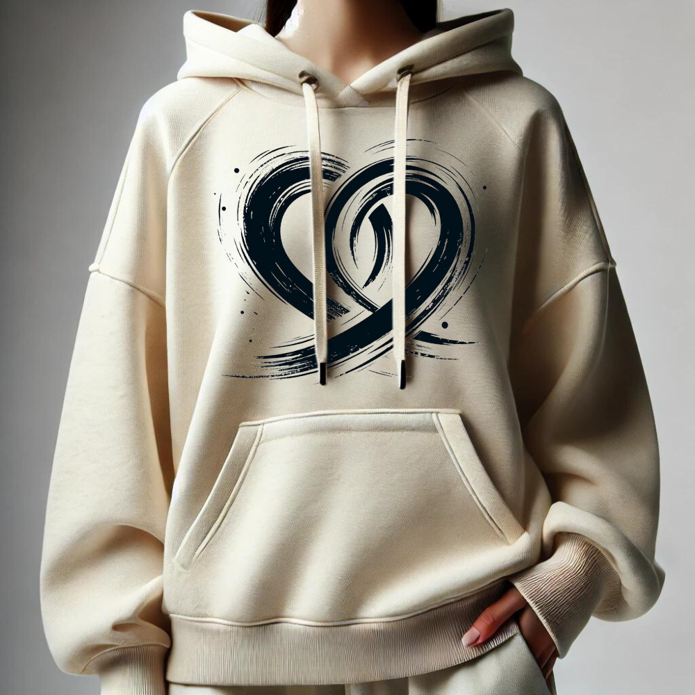 Abstract Love Hoodie