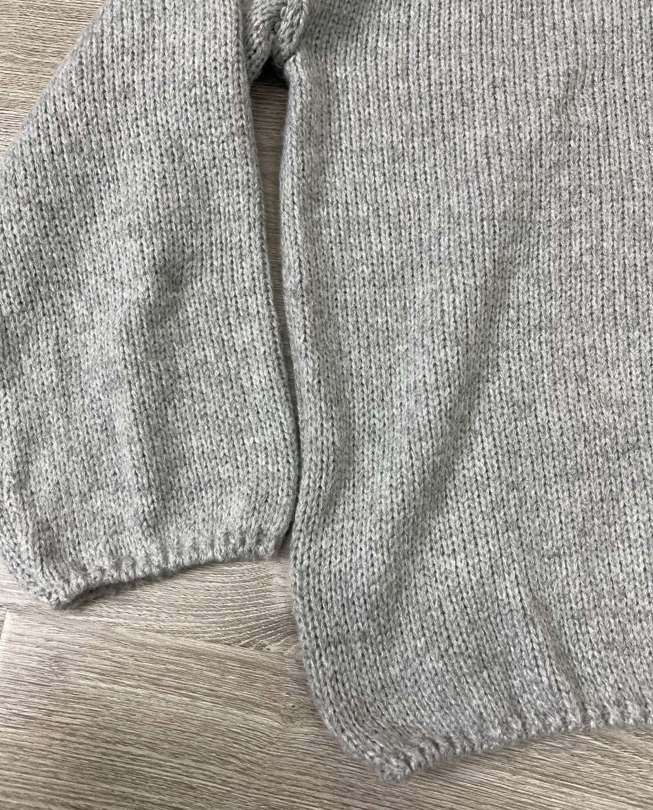 FallStil® - Baggy plain sweater with high neckline