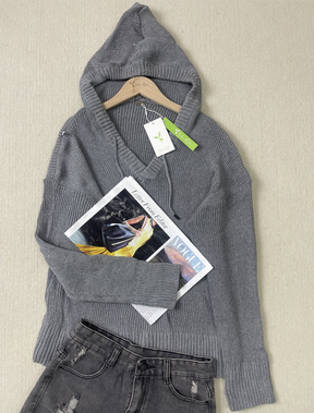 Monci® - Grey plain hoodie