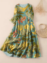 Flower meadow maxi dress