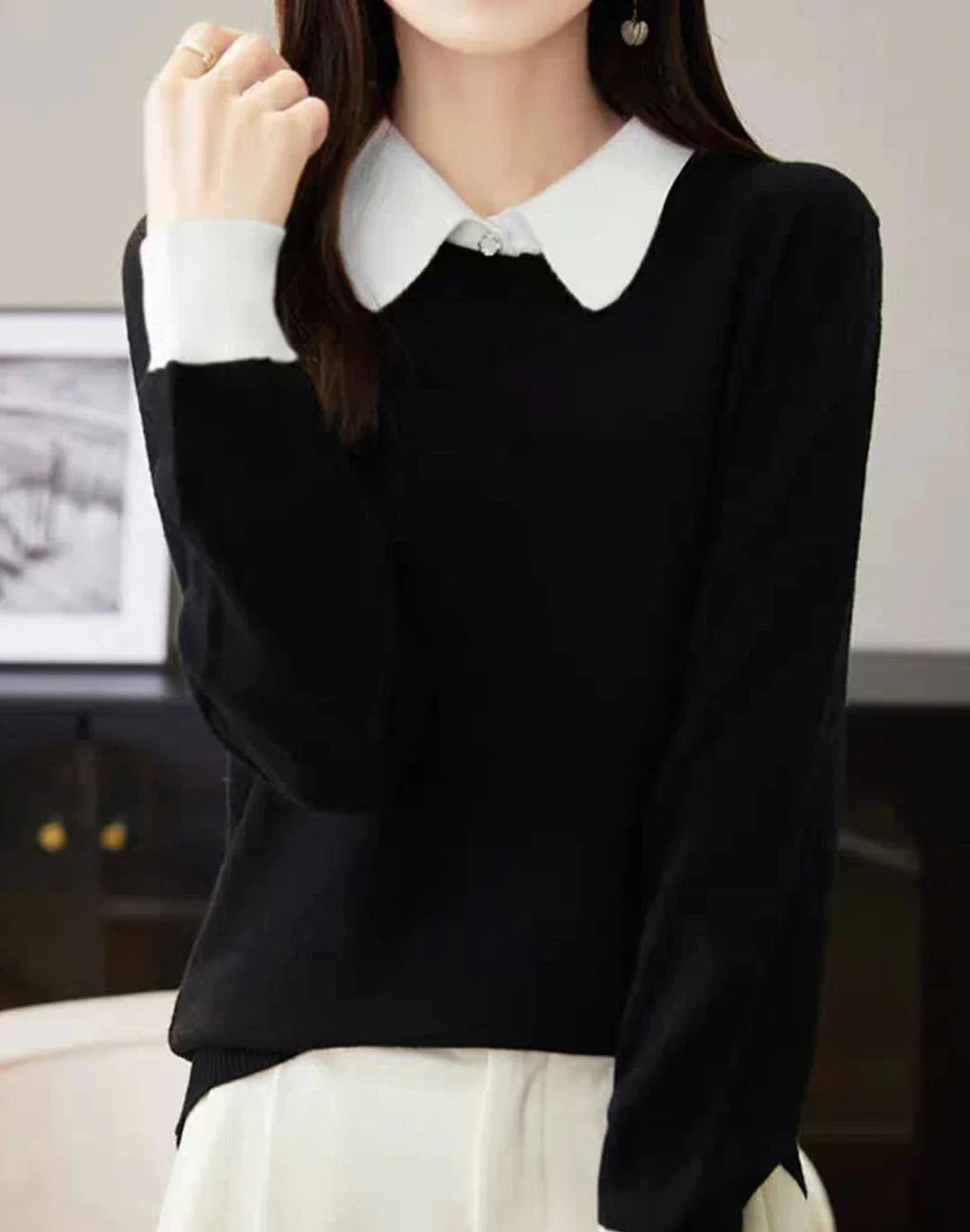 ReversElegant knitted sweater