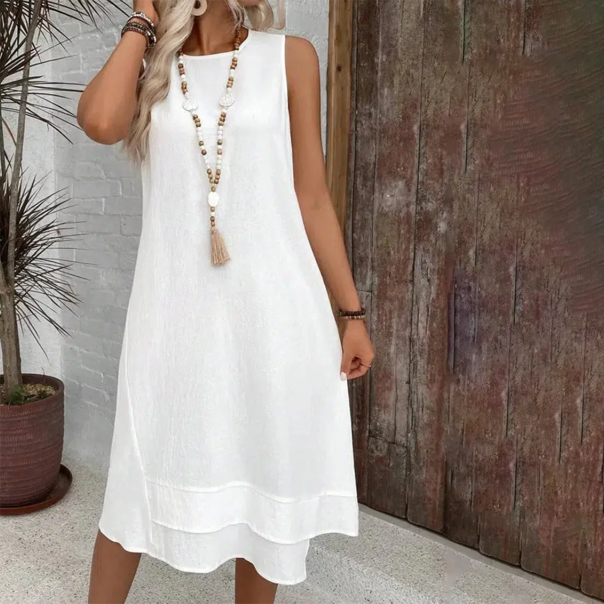 ClassicWhite Dress