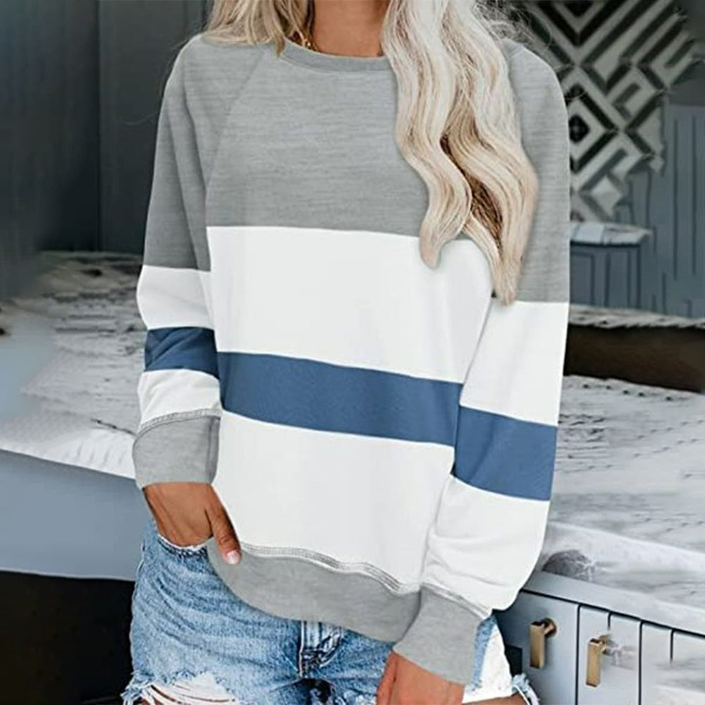 Even&amp;Vil® - Comfortable striped long-sleeved top