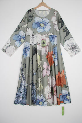 Spring Blossom Maxi Dress