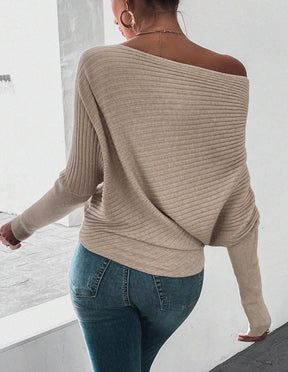 BlütenBliss® - Elegant simple sweater with round neck