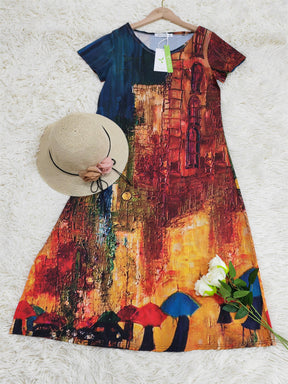 SpringStil® - Artistic tunic dress in boho chic