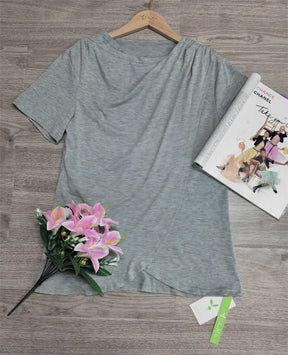 SpringStil® - Comfortable plain grey top