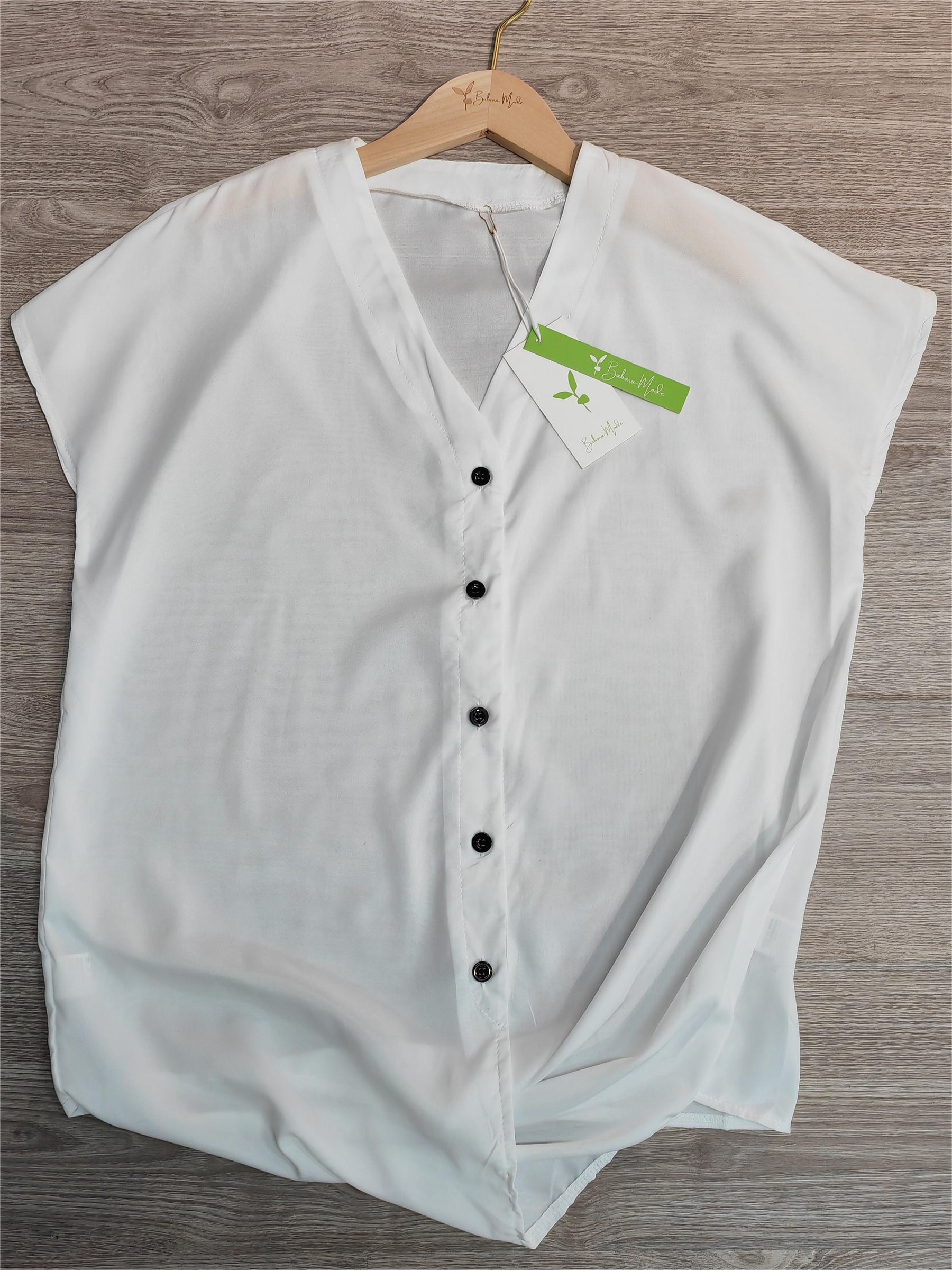 SpringStil® - Elegant white plain top