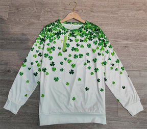 FallStil® - Four Leaf Clover April Fool's Long Sleeve Top