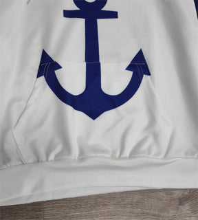 FallStil® - Anchor long sleeve color block hoodie