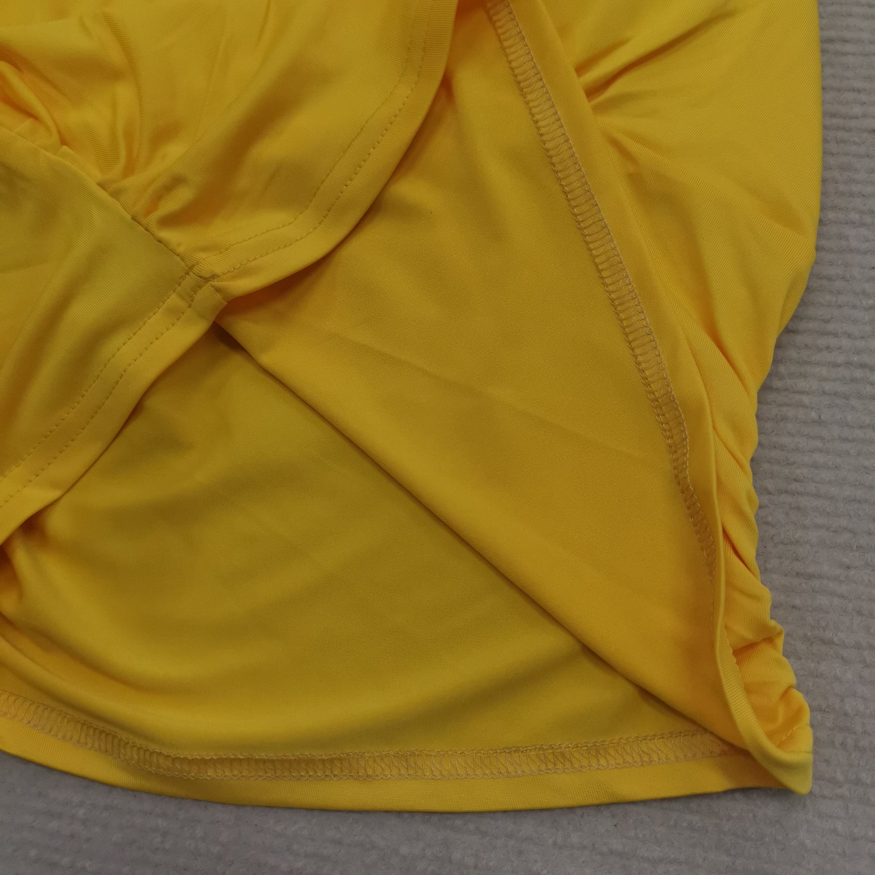 PureWear® - Yellow V-neck swimwear