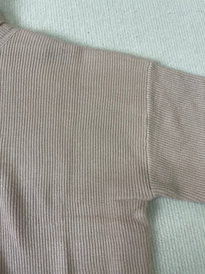 StrickSinn® - Modern single-coloured sweater with high neckline