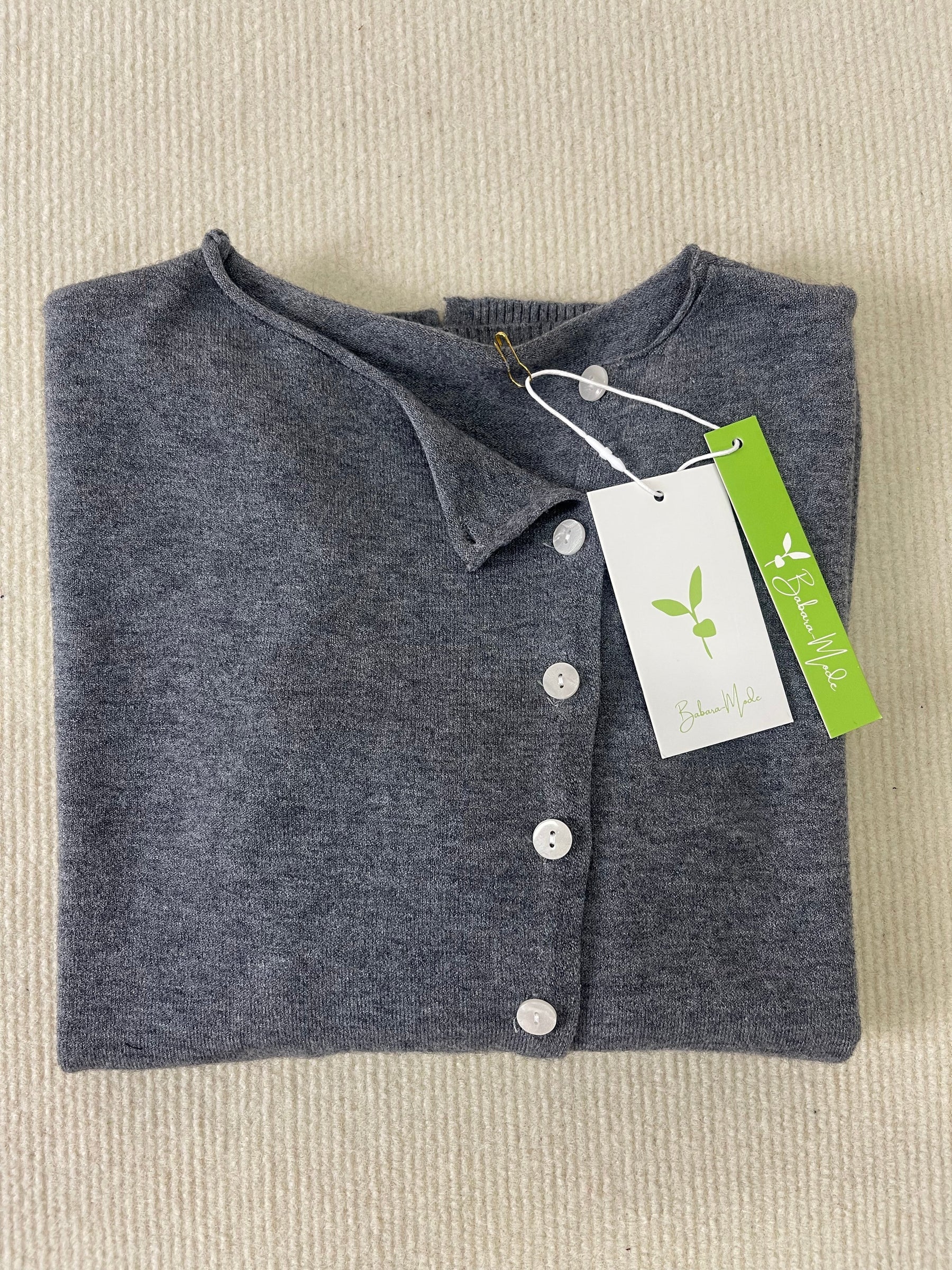 StrickSinn® - Simple plain sweater with long sleeves