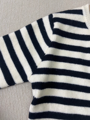 StrickSinn® - Chic long-sleeved striped cardigan 