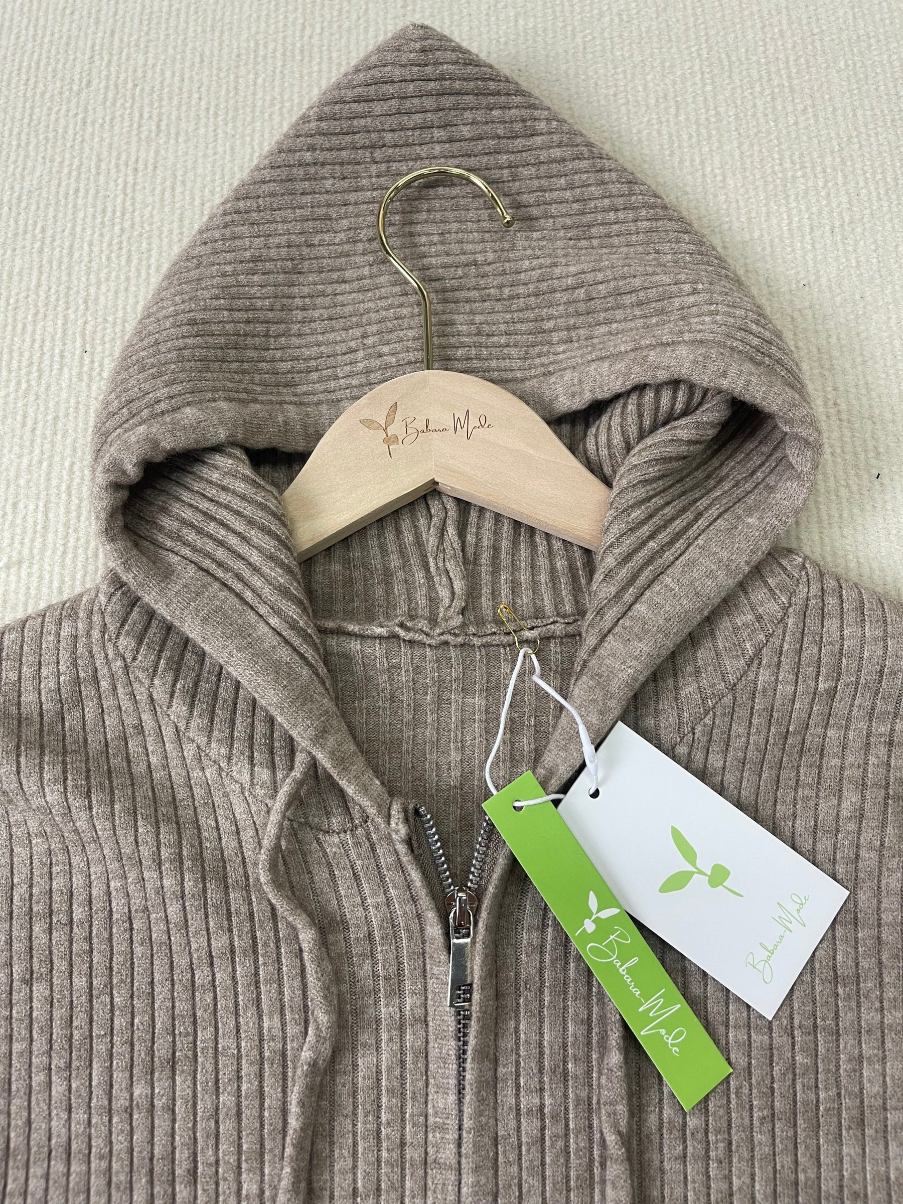 HerbstTrend® - Cozy single-coloured hoodie