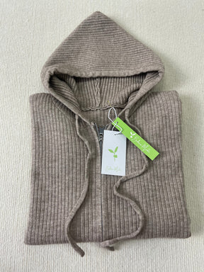 HerbstTrend® - Cozy single-coloured hoodie