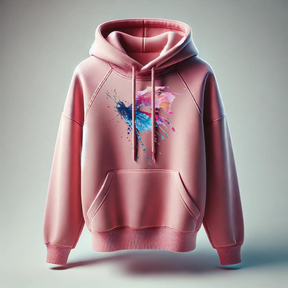 Artistic Wing Flap Hoodie