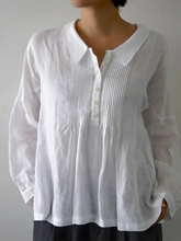 White gloss elegance blouse 