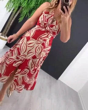 Sexy leaf dress