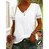 Comfortable style short sleeve top