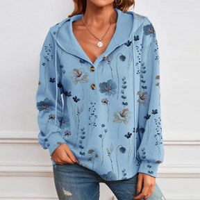 WinterTrend® - Fresh print long-sleeved sweatshirt