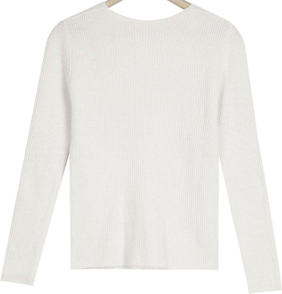 Monci® - Double-sided white sweater