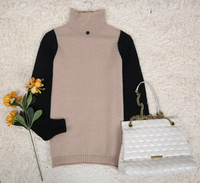 FallStil® - Mod Block Turtleneck Sweater