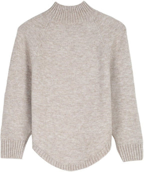 Monci® - Long-sleeved, plain sweater in vintage style