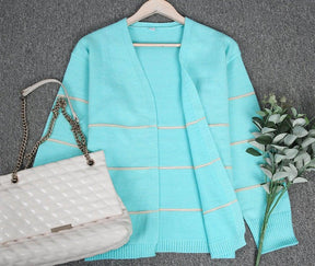 Even&amp;Vil® - Turquoise slouchy cardigan