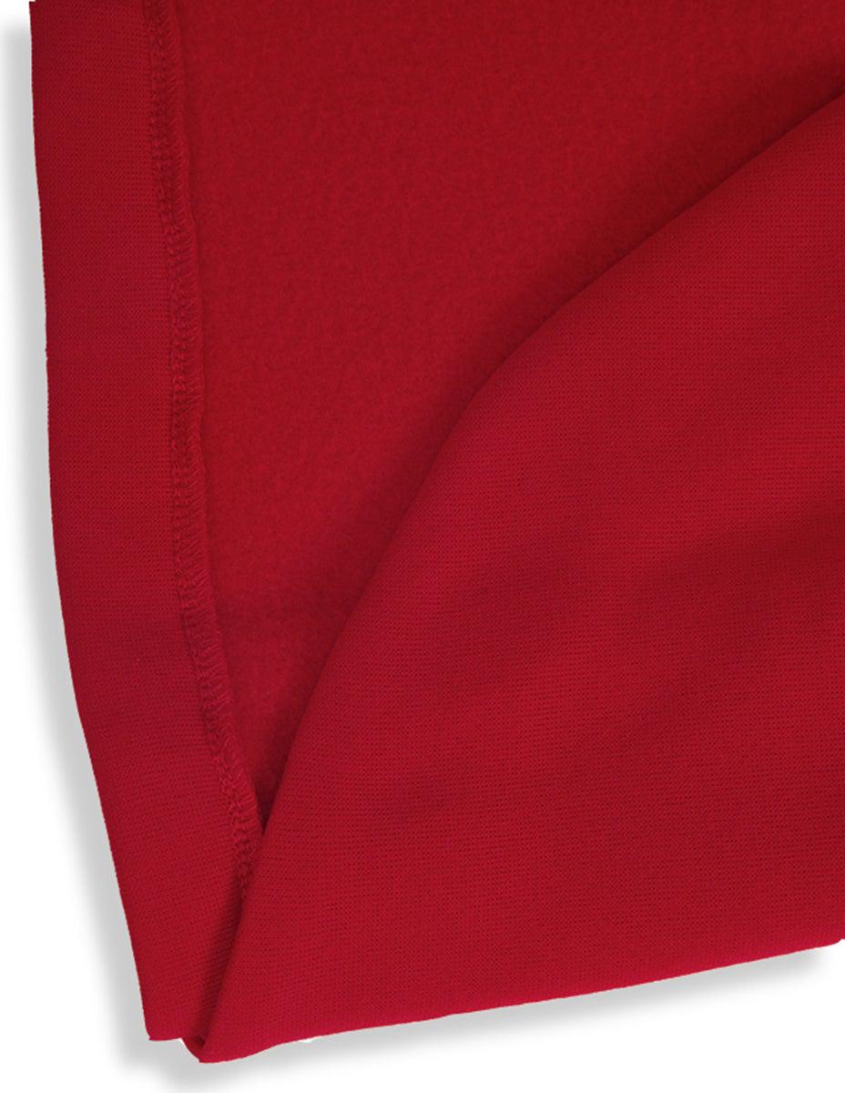 Even&amp;Vil® - Motor Red Uneven Hem Zip Up Hoodie Cardigan