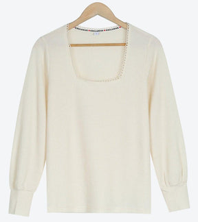 FallStil® - Moment in Time Cream colored top