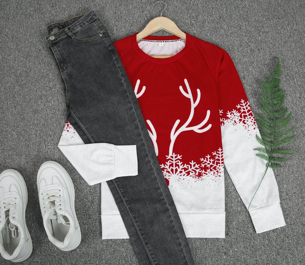 FallStil® - Holiday Spirit Reindeer Sweatshirt