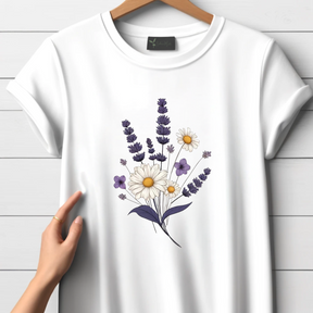 Lavender and Daisy T-Shirt